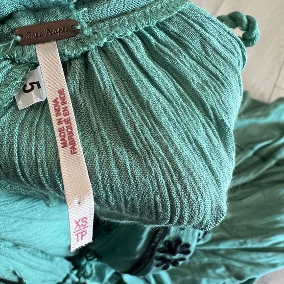 Free People Will Wait for You Embroidered Dress size xs - Picture 5 of 10